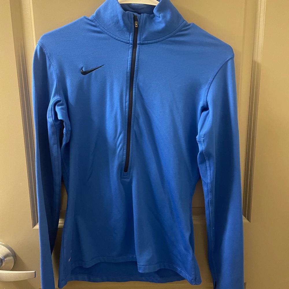 Nike Dri Fit Half Zip Up Long Sleeve